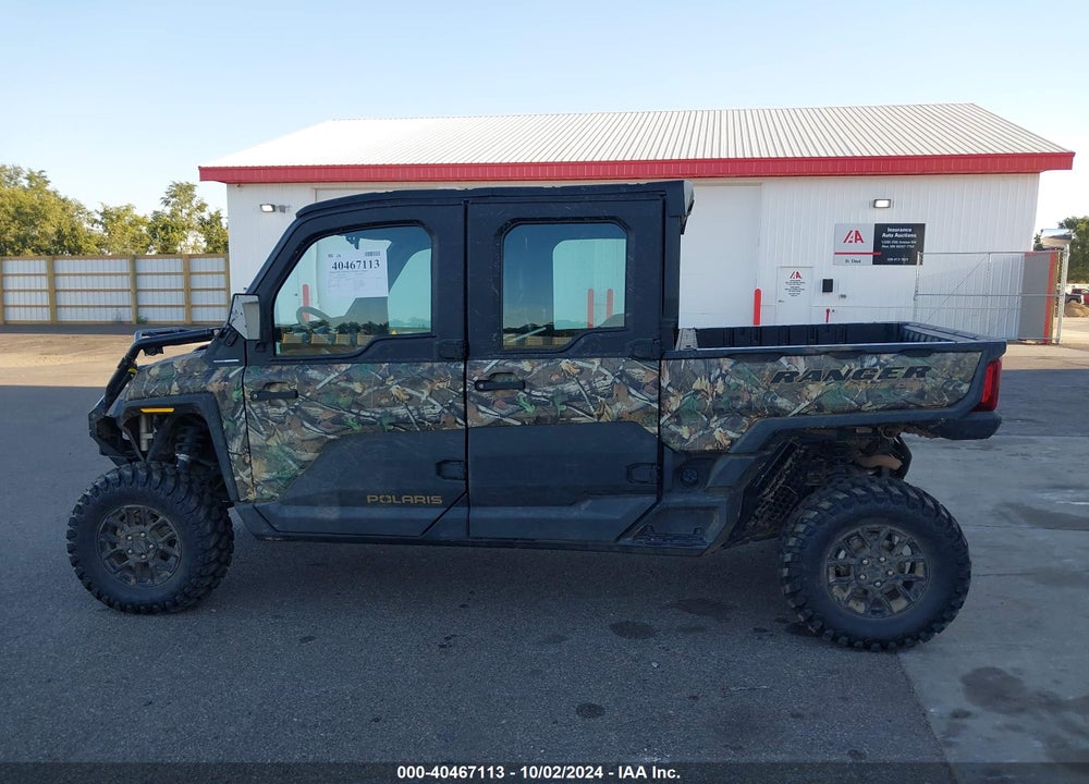 2024 POLARIS RANGER CREW XD 1500 NORTHSTAR EDITION ULTIMATE VIN: 3NSX6W1RXRM409466