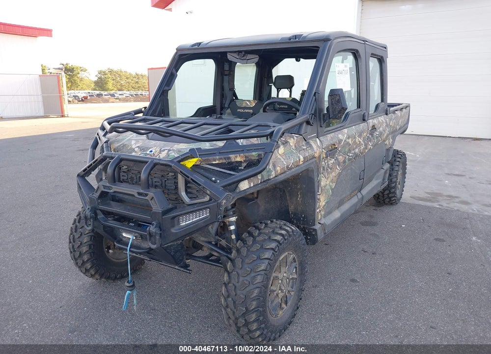2024 POLARIS RANGER CREW XD 1500 NORTHSTAR EDITION ULTIMATE VIN: 3NSX6W1RXRM409466
