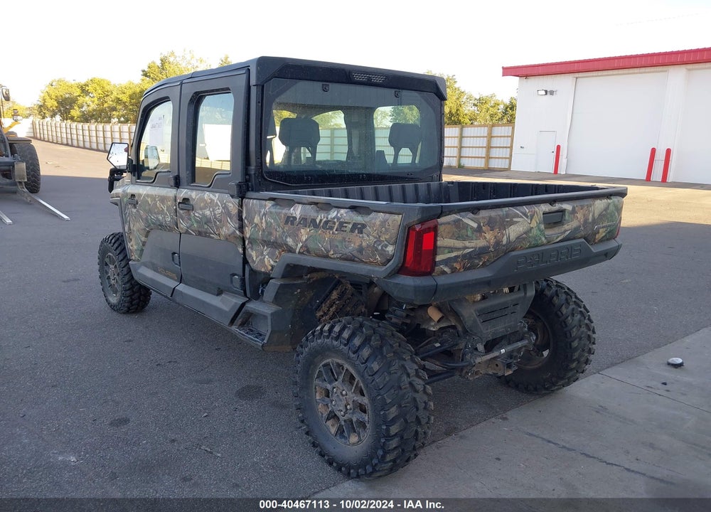 2024 POLARIS RANGER CREW XD 1500 NORTHSTAR EDITION ULTIMATE VIN: 3NSX6W1RXRM409466