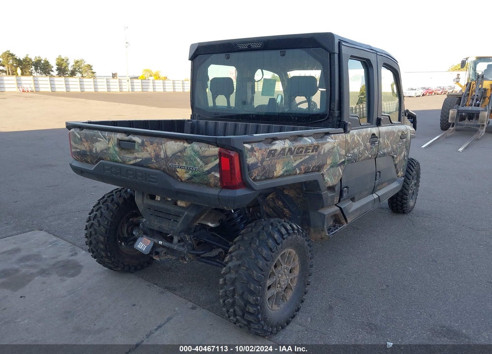 2024 POLARIS RANGER CREW XD 1500 NORTHSTAR EDITION ULTIMATE VIN: 3NSX6W1RXRM409466