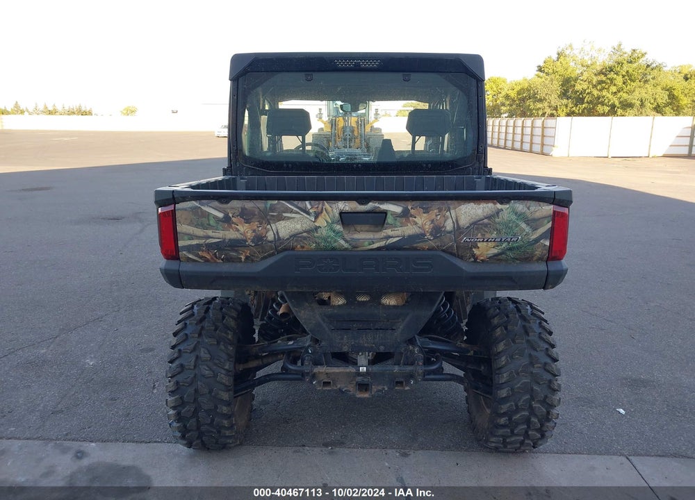 2024 POLARIS RANGER CREW XD 1500 NORTHSTAR EDITION ULTIMATE VIN: 3NSX6W1RXRM409466