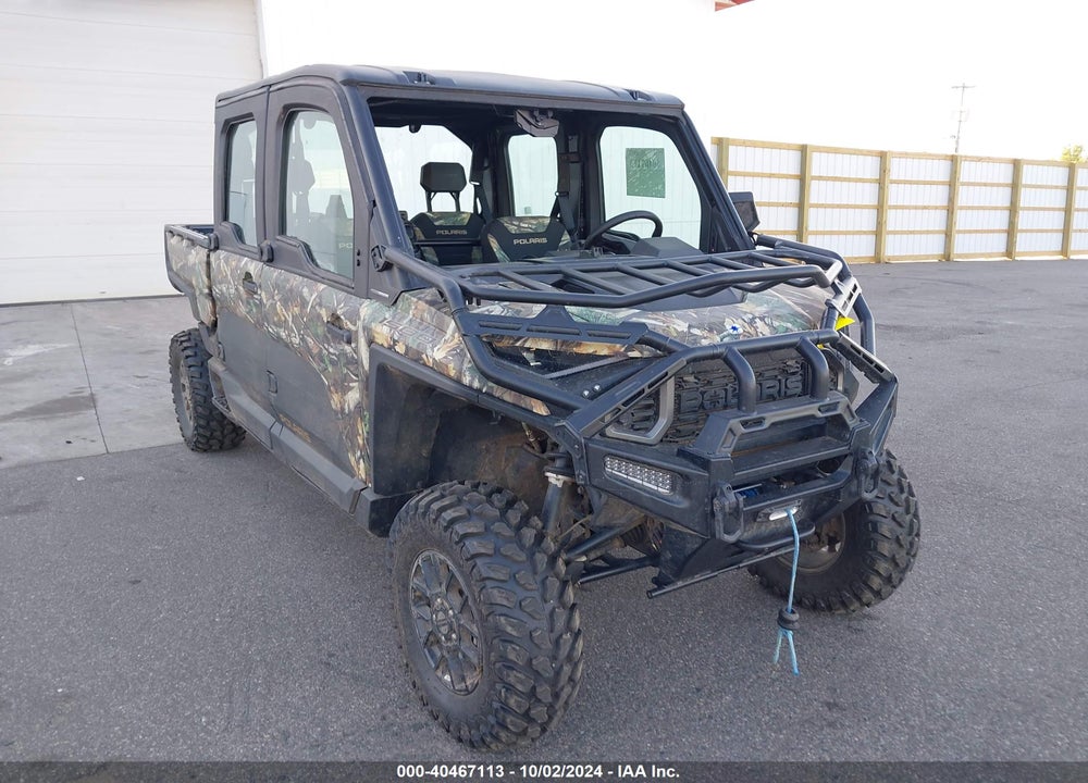 2024 POLARIS RANGER CREW XD 1500 NORTHSTAR EDITION ULTIMATE VIN: 3NSX6W1RXRM409466
