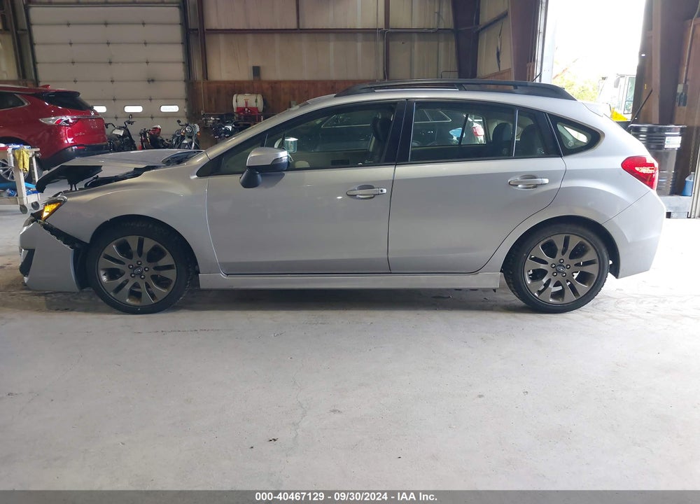 2016 SUBARU IMPREZA 2.0I SPORT PREMIUM VIN: JF1GPAP68G8269469