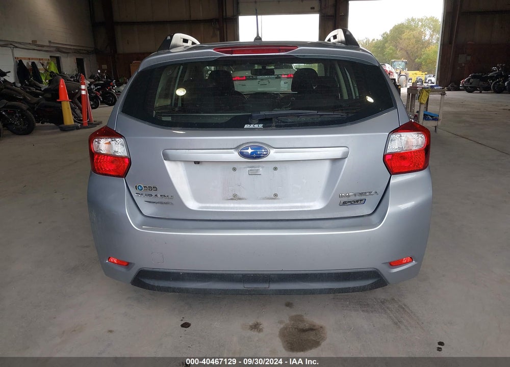 2016 SUBARU IMPREZA 2.0I SPORT PREMIUM VIN: JF1GPAP68G8269469