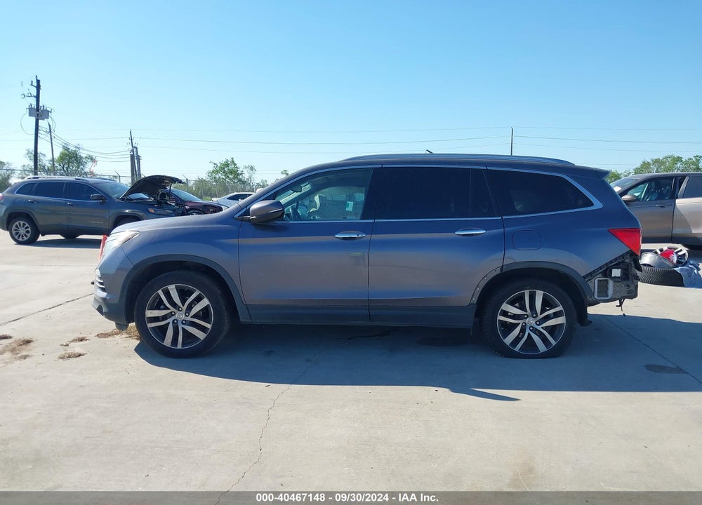 2017 HONDA PILOT ELITE VIN: 5FNYF6H06HB103994