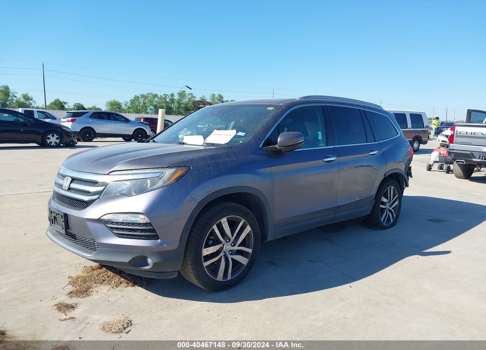 2017 HONDA PILOT ELITE VIN: 5FNYF6H06HB103994
