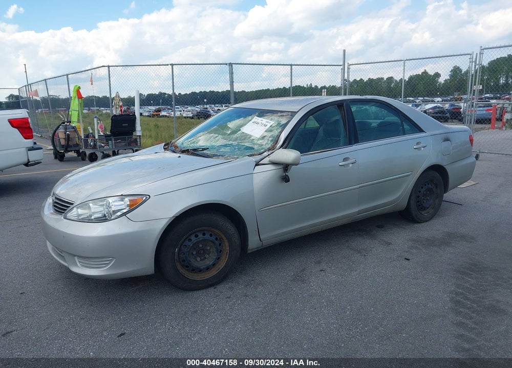 2005 TOYOTA CAMRY LE VIN: 4T1BE32K95U613854