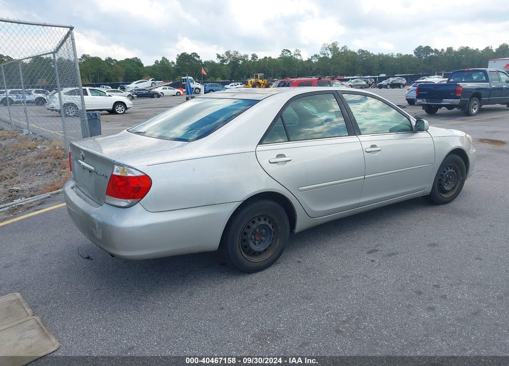 2005 TOYOTA CAMRY LE VIN: 4T1BE32K95U613854