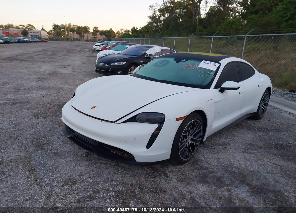 2021 PORSCHE TAYCAN VIN: WP0AA2Y14MSA15110