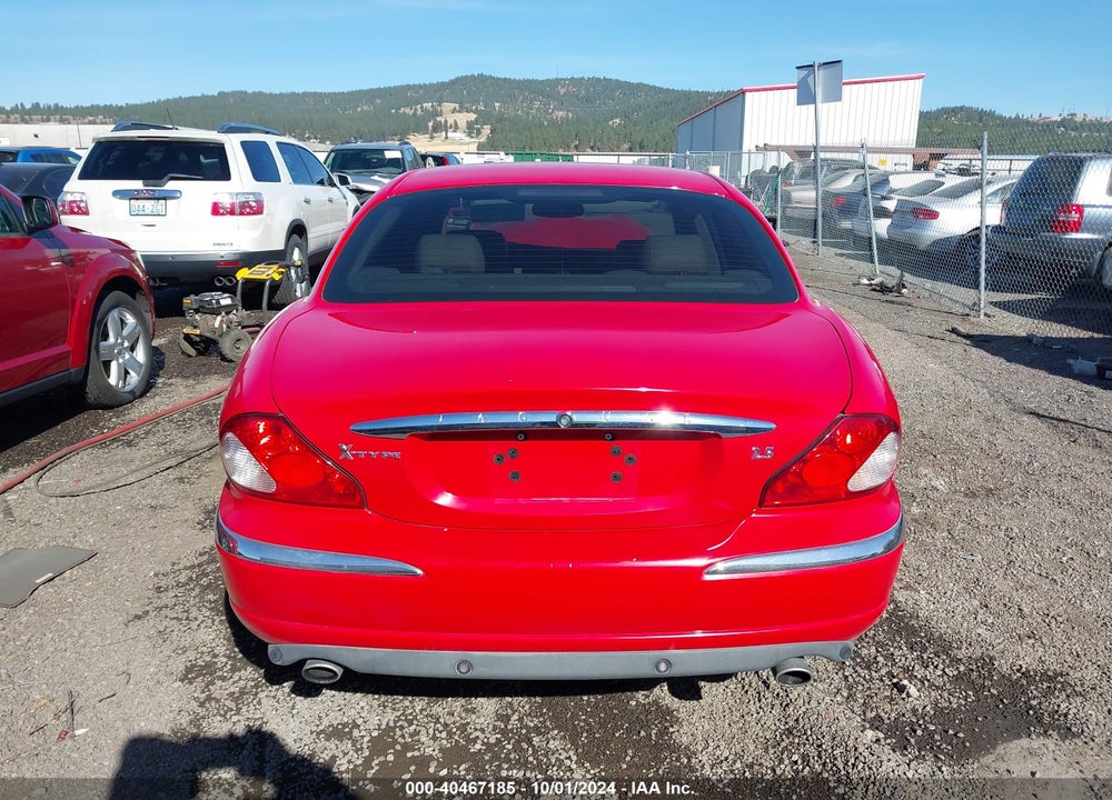 2002 JAGUAR X-TYPE 2.5L VIN: SAJEA51DX2XC04336
