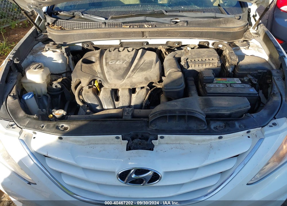 2013 HYUNDAI SONATA GLS VIN: 5NPEB4AC0DH727633