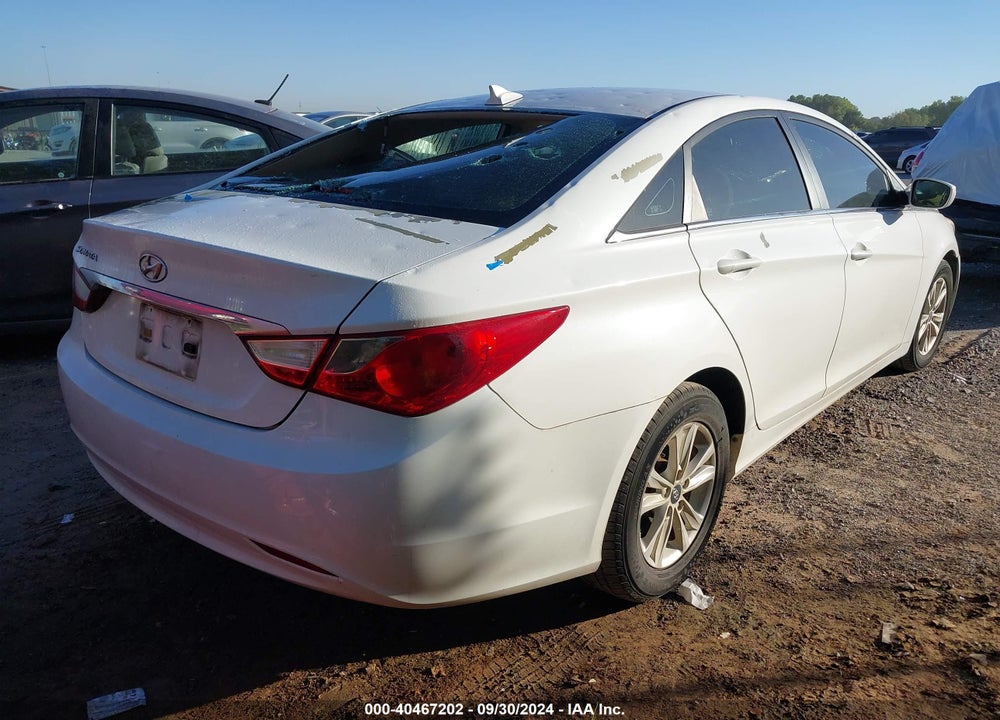 2013 HYUNDAI SONATA GLS VIN: 5NPEB4AC0DH727633