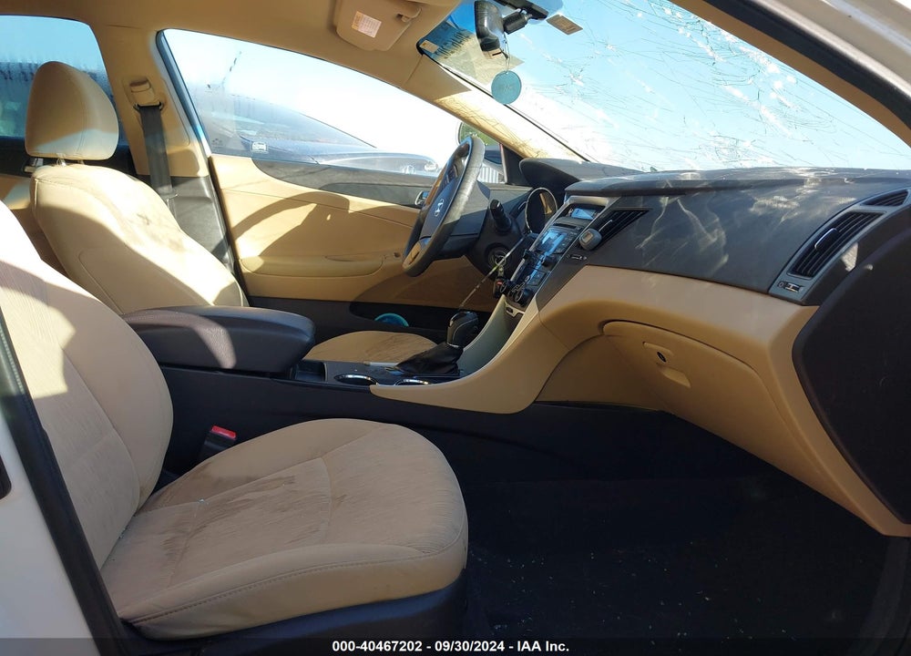 2013 HYUNDAI SONATA GLS VIN: 5NPEB4AC0DH727633