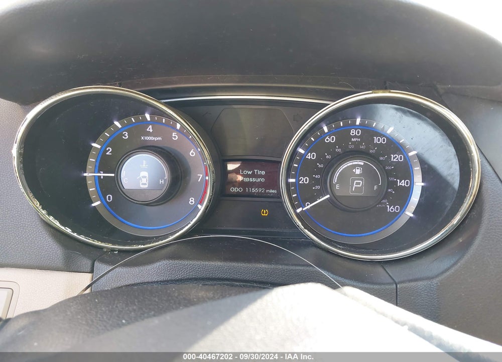 2013 HYUNDAI SONATA GLS VIN: 5NPEB4AC0DH727633