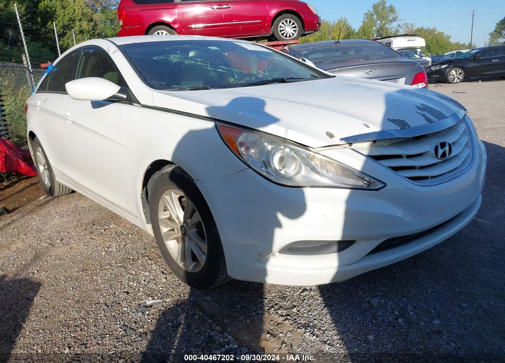 2013 HYUNDAI SONATA GLS VIN: 5NPEB4AC0DH727633