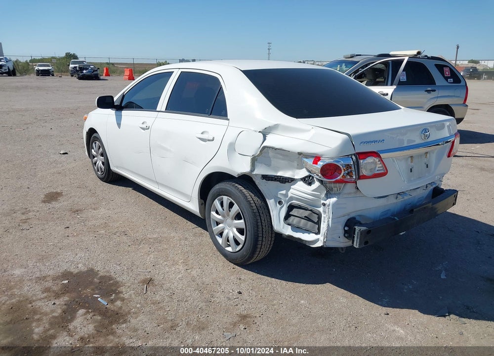 2013 TOYOTA COROLLA L VIN: JTDBU4EE8DJ116944