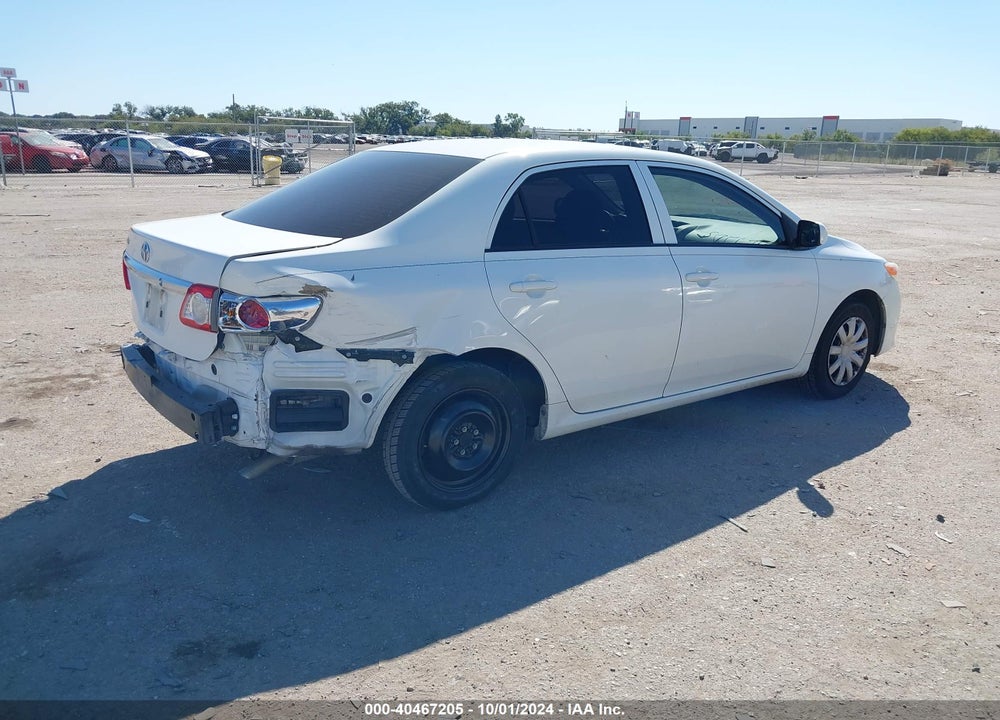2013 TOYOTA COROLLA L VIN: JTDBU4EE8DJ116944