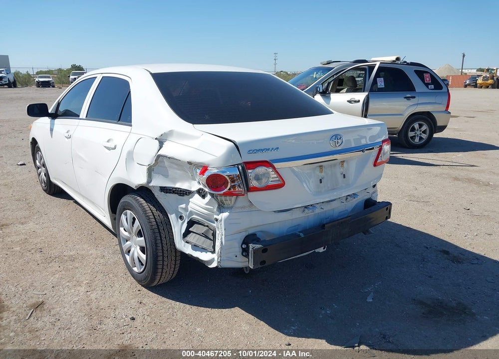 2013 TOYOTA COROLLA L VIN: JTDBU4EE8DJ116944