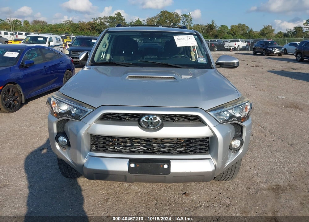 2014 TOYOTA 4RUNNER TRAIL VIN: JTEBU5JR4E5165580