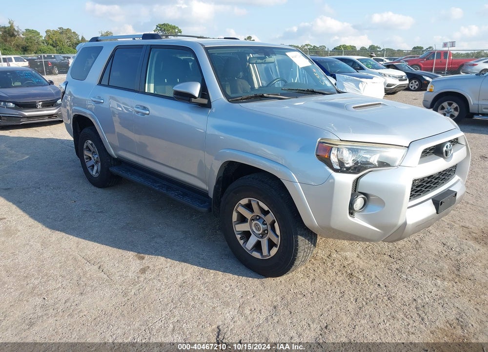 2014 TOYOTA 4RUNNER TRAIL VIN: JTEBU5JR4E5165580