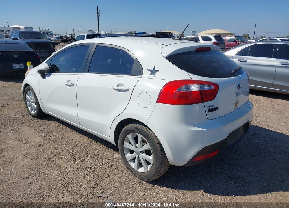 2013 KIA RIO EX VIN: KNADN5A31D6208350