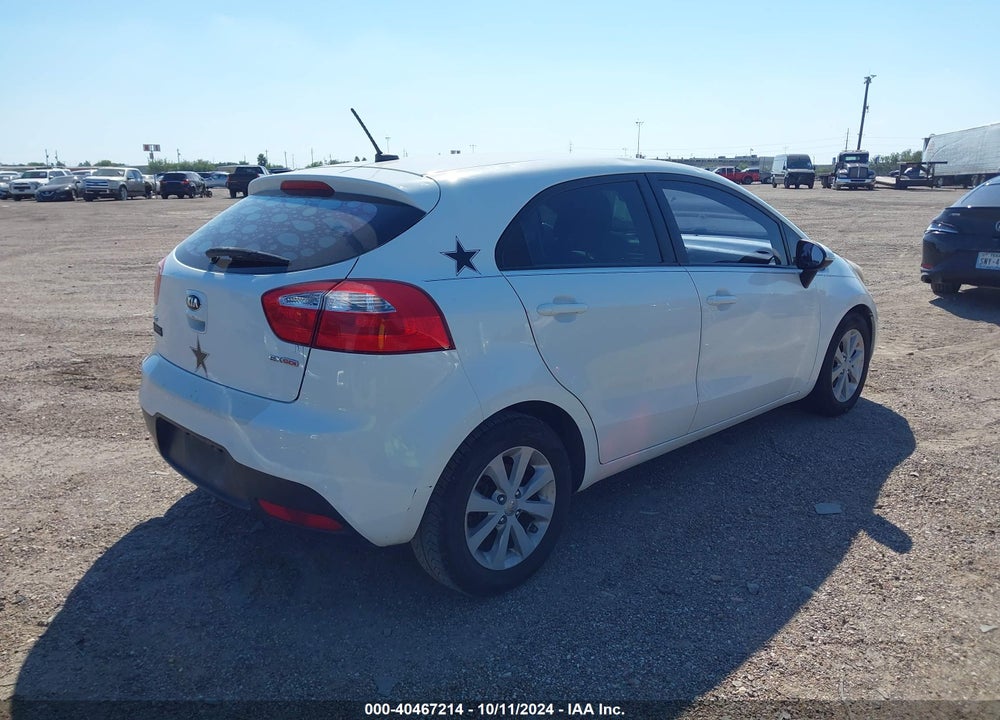 2013 KIA RIO EX VIN: KNADN5A31D6208350