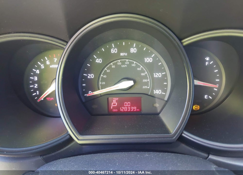 2013 KIA RIO EX VIN: KNADN5A31D6208350