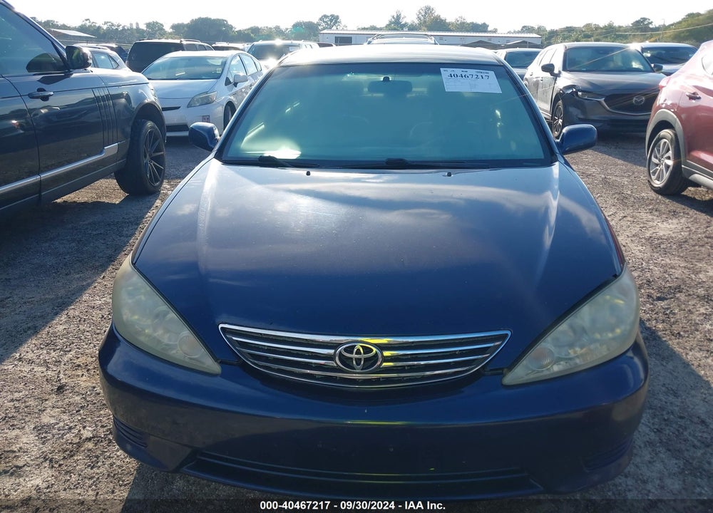 2006 TOYOTA CAMRY LE V6 VIN: 4T1BF30K76U113869