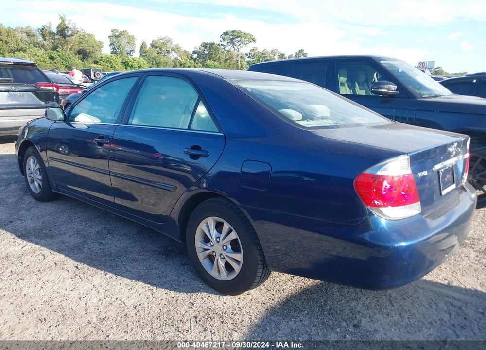 2006 TOYOTA CAMRY LE V6 VIN: 4T1BF30K76U113869