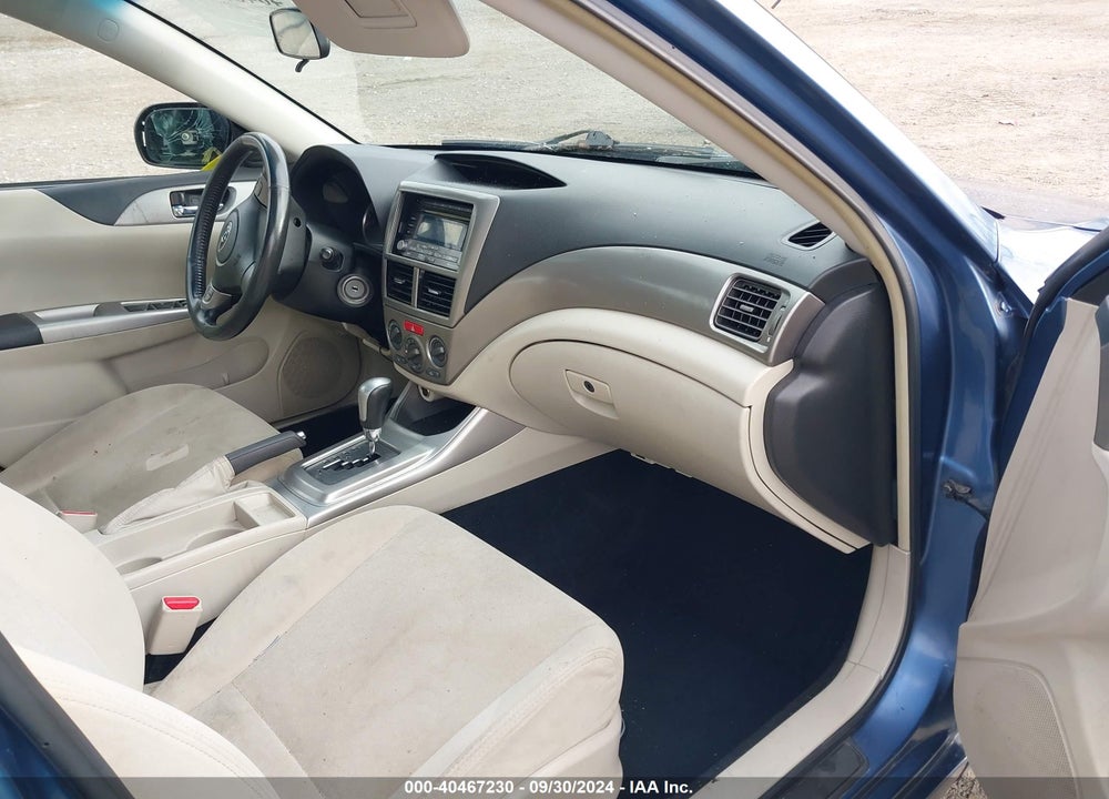 2009 SUBARU IMPREZA VIN: JF1GH60649H812324