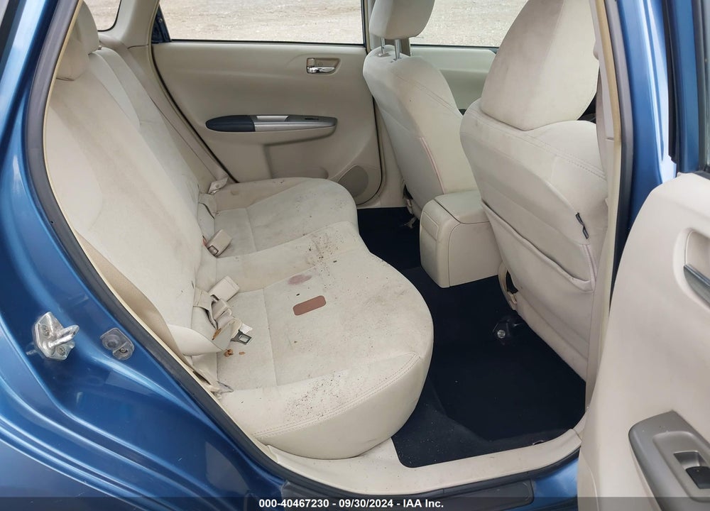 2009 SUBARU IMPREZA VIN: JF1GH60649H812324