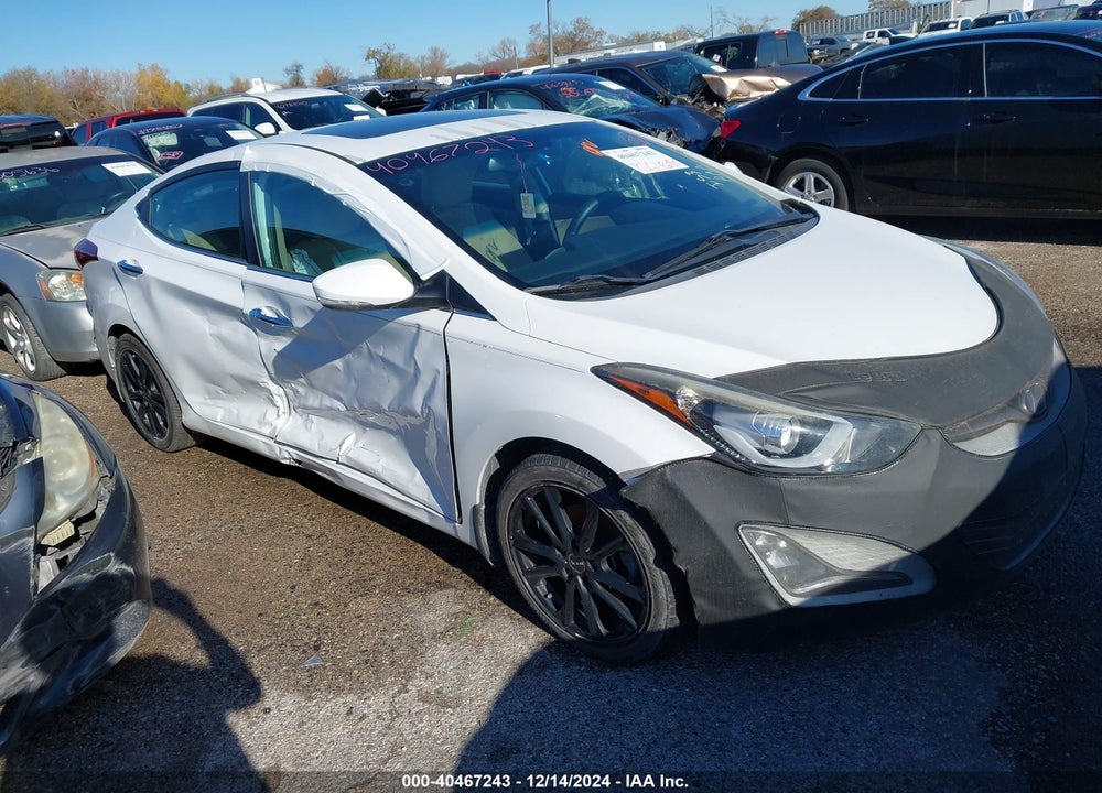 2015 HYUNDAI ELANTRA LIMITED VIN: 5NPDH4AE8FH596613