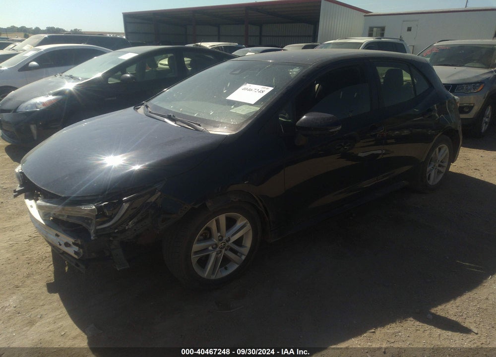 2019 TOYOTA COROLLA SE VIN: JTNK4RBE4K3034062