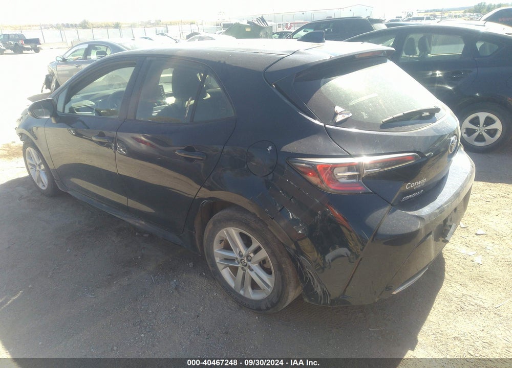 2019 TOYOTA COROLLA SE VIN: JTNK4RBE4K3034062