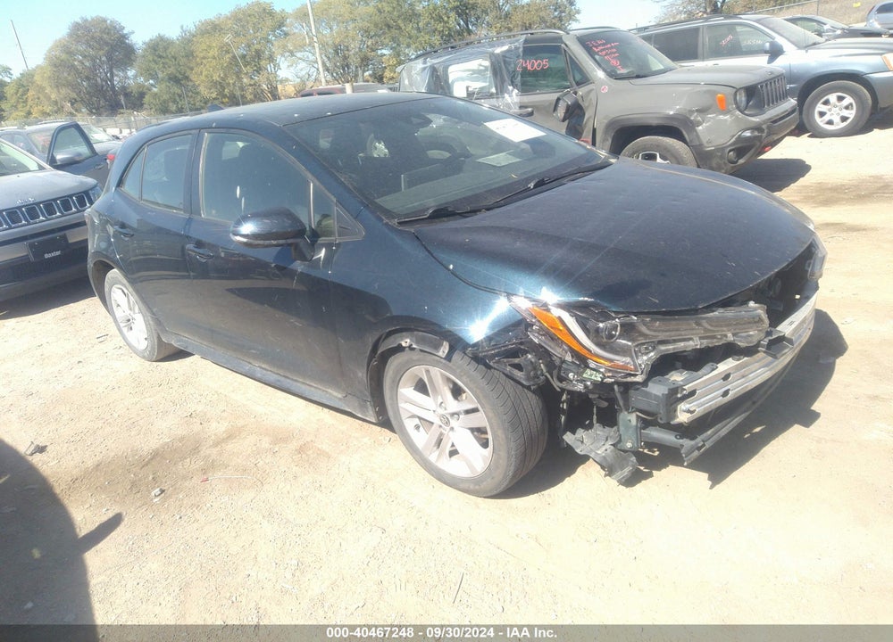 2019 TOYOTA COROLLA SE VIN: JTNK4RBE4K3034062