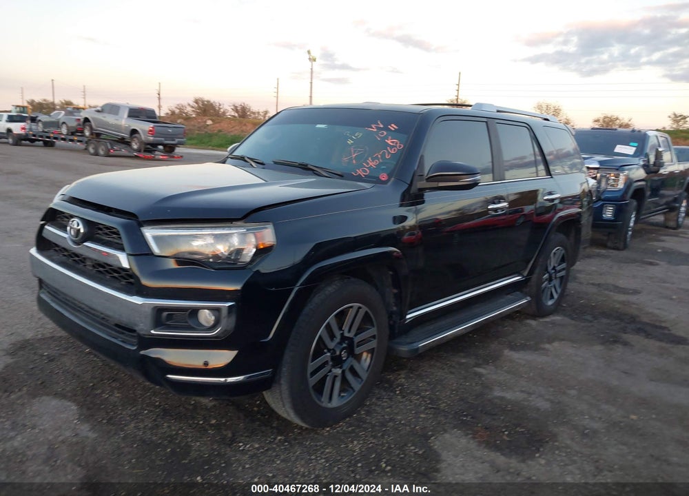2019 TOYOTA 4RUNNER LIMITED VIN: JTEBU5JR0K5623921