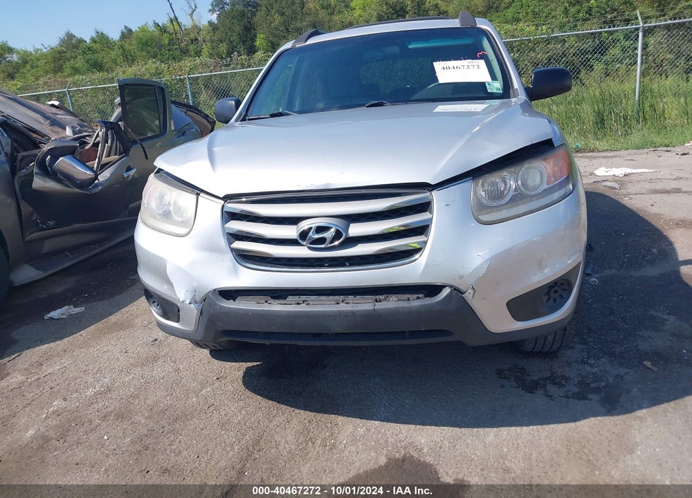2012 HYUNDAI SANTA FE GLS VIN: 5XYZG3AB6CG108240