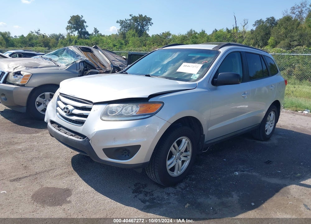 2012 HYUNDAI SANTA FE GLS VIN: 5XYZG3AB6CG108240