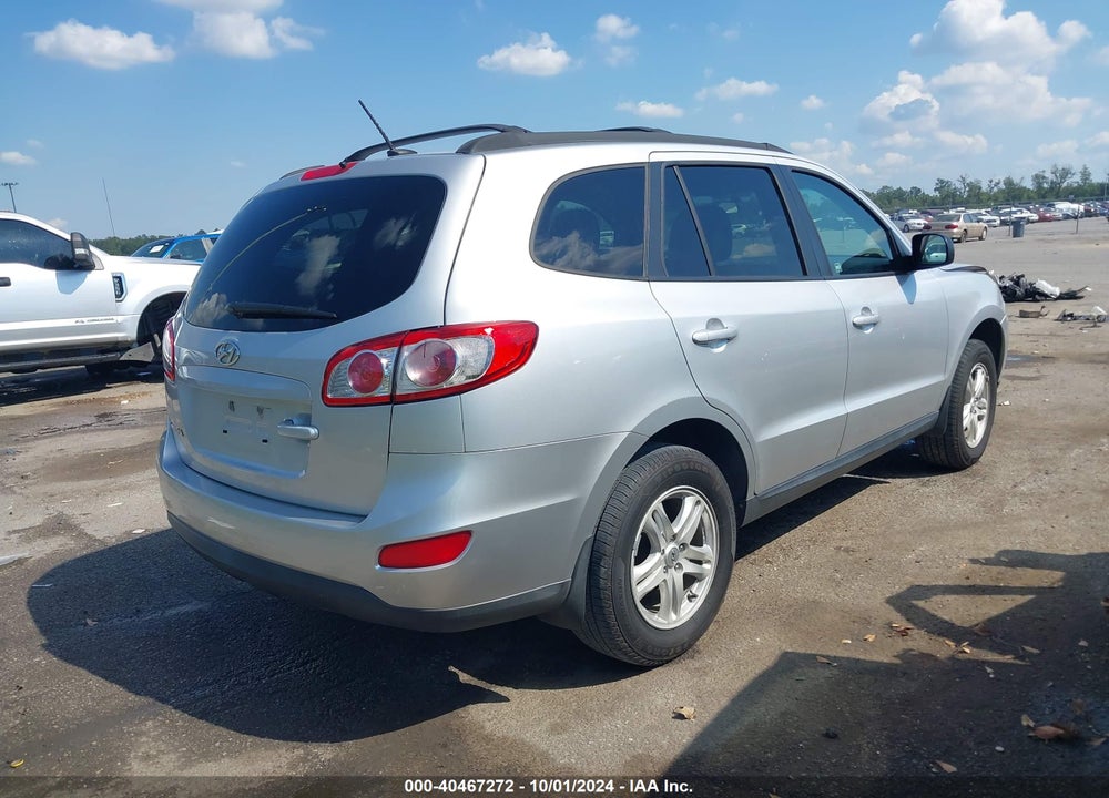2012 HYUNDAI SANTA FE GLS VIN: 5XYZG3AB6CG108240
