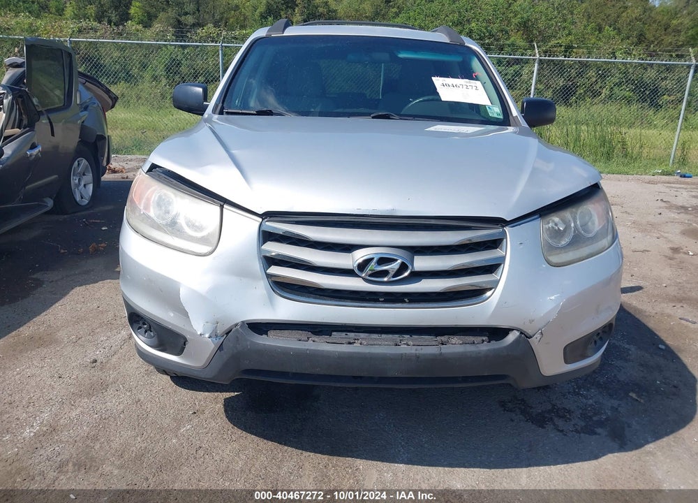 2012 HYUNDAI SANTA FE GLS VIN: 5XYZG3AB6CG108240