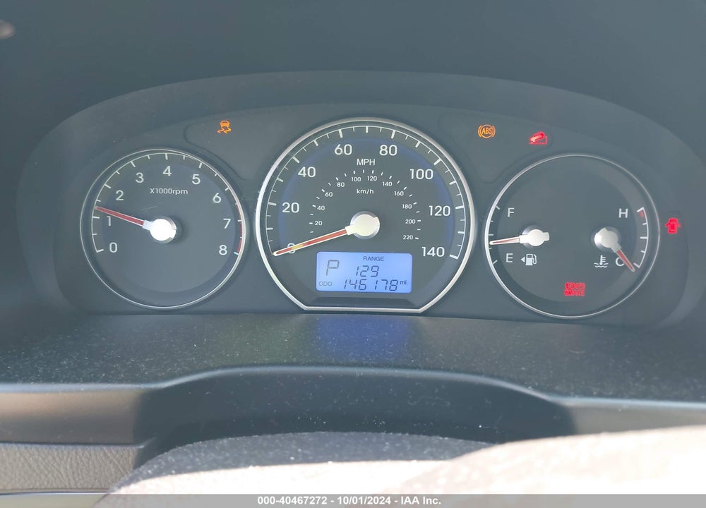 2012 HYUNDAI SANTA FE GLS VIN: 5XYZG3AB6CG108240