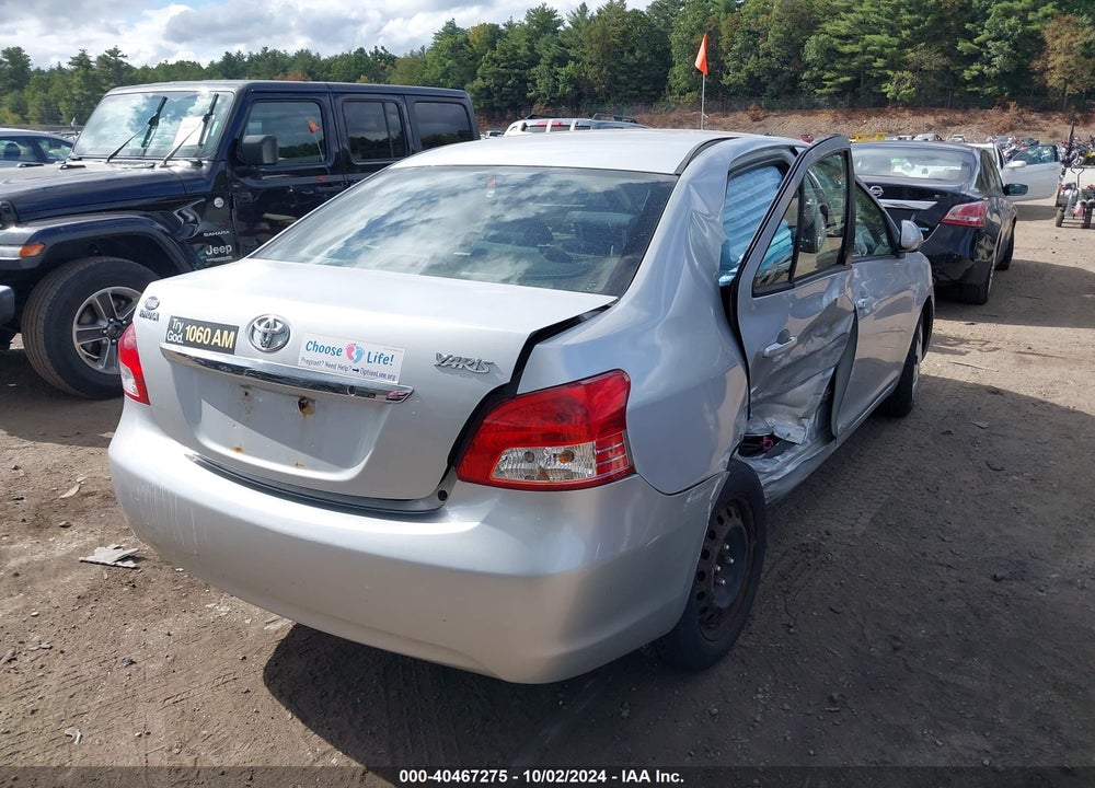 2010 TOYOTA YARIS VIN: JTDBT4K37A4073486