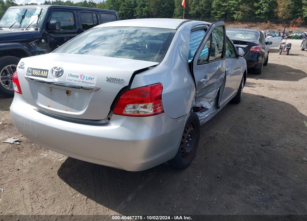 2010 TOYOTA YARIS VIN: JTDBT4K37A4073486
