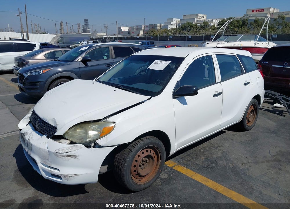 2003 TOYOTA MATRIX STANDARD VIN: 2T1KR32E13C010572