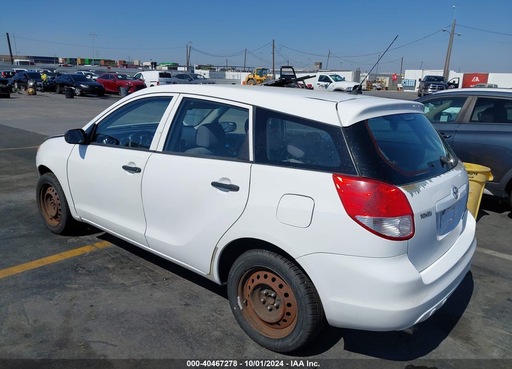 2003 TOYOTA MATRIX STANDARD VIN: 2T1KR32E13C010572