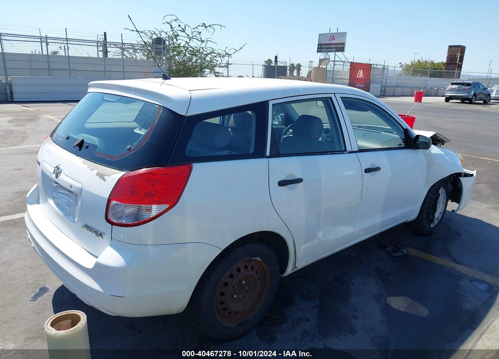 2003 TOYOTA MATRIX STANDARD VIN: 2T1KR32E13C010572