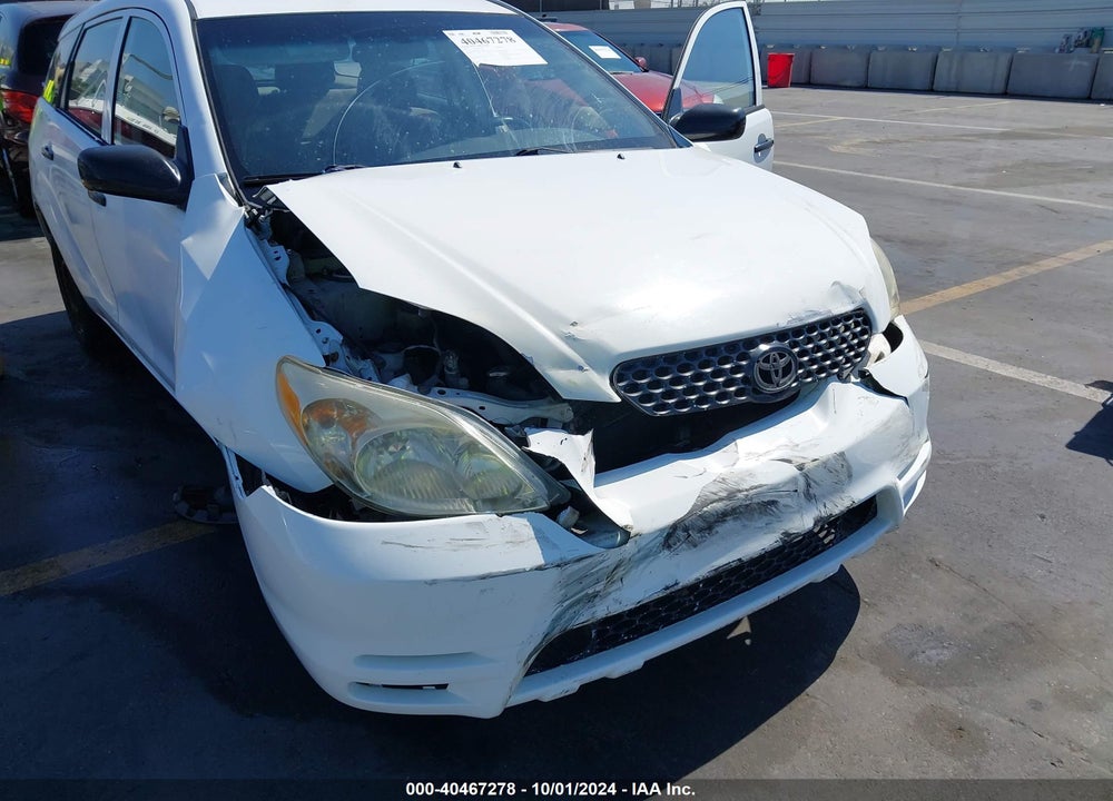 2003 TOYOTA MATRIX STANDARD VIN: 2T1KR32E13C010572