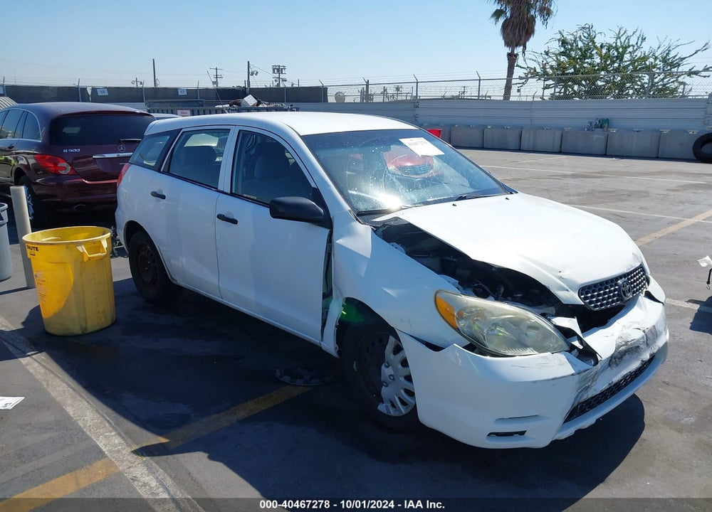 2003 TOYOTA MATRIX STANDARD VIN: 2T1KR32E13C010572