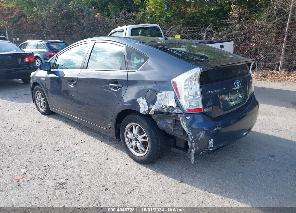 2010 TOYOTA PRIUS II VIN: JTDKN3DU3A0145673