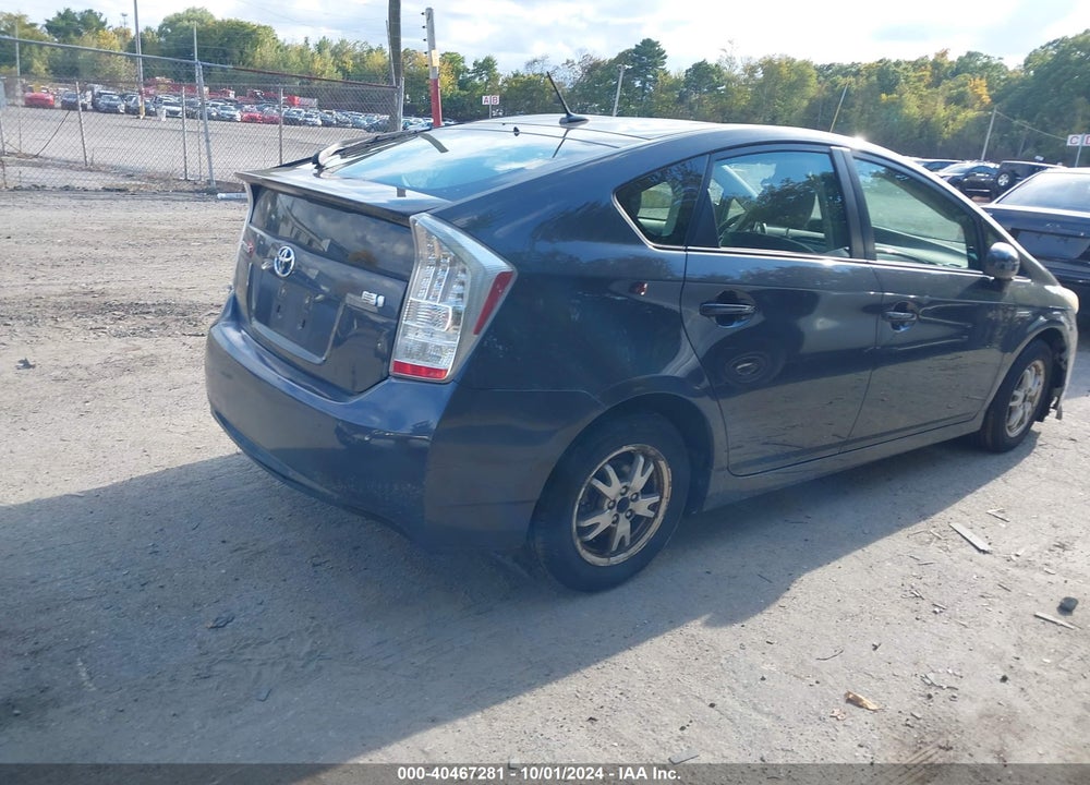 2010 TOYOTA PRIUS II VIN: JTDKN3DU3A0145673